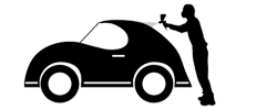 car sprayer graphic